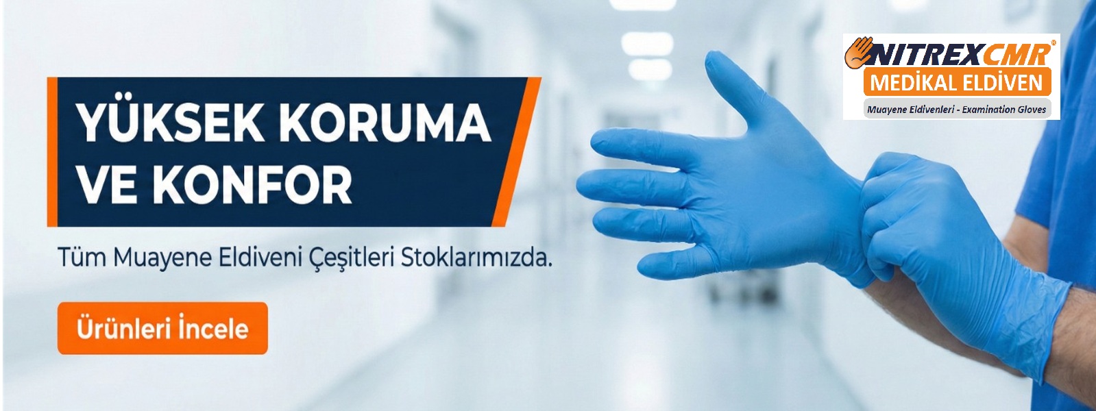 Mavi Nitril Pudrasız Eldiven, Siyah Nitril Pudrasız Eldiven, Muayene Eldiveni Fiyatları