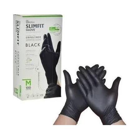 Reflex Slimfit Copolymer Siyah Eldiven