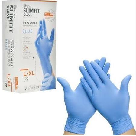 Reflex Slimfit Copolymer Mavi Eldiven