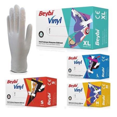 Beybi Şeffaf Vinil Eldiven