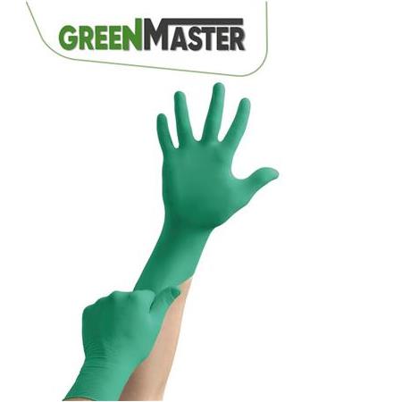 Green Master Yeşil Nitril Eldiven Pudrasız